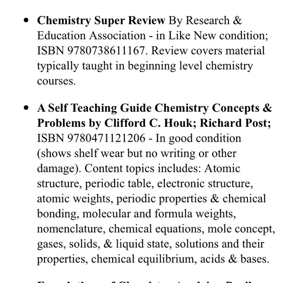 General Chemistry Study Bundle - Picture 6 of 10